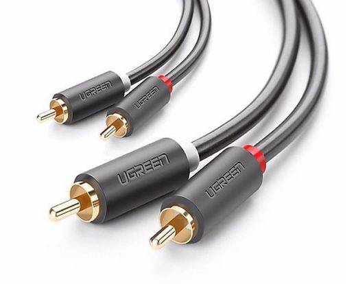 UGreen 10518 2RCA Male to Male 2m Stereo Audio Cable - Fiddler